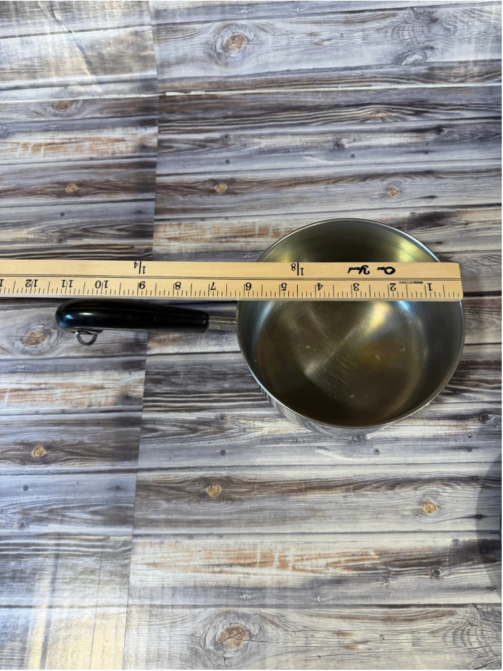 Revere Ware 1 1/2 Quart Copper bottom Sauce Pan w/Lid vintage USA